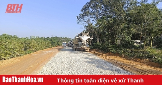 Ngọc Lặc đẩy nhanh tiến độ xây dựng các dự án đầu tư công