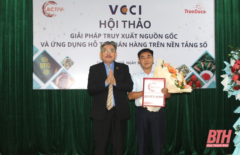 Giải pháp truy xuất nguồn gốc và ứng dụng hỗ trợ bán hàng trên nền tảng số cho doanh nghiệp