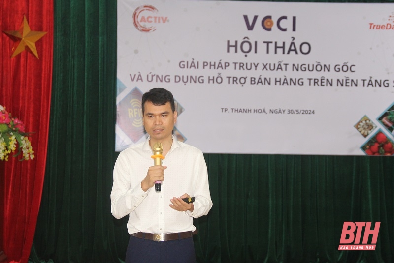 Giải pháp truy xuất nguồn gốc và ứng dụng hỗ trợ bán hàng trên nền tảng số cho doanh nghiệp