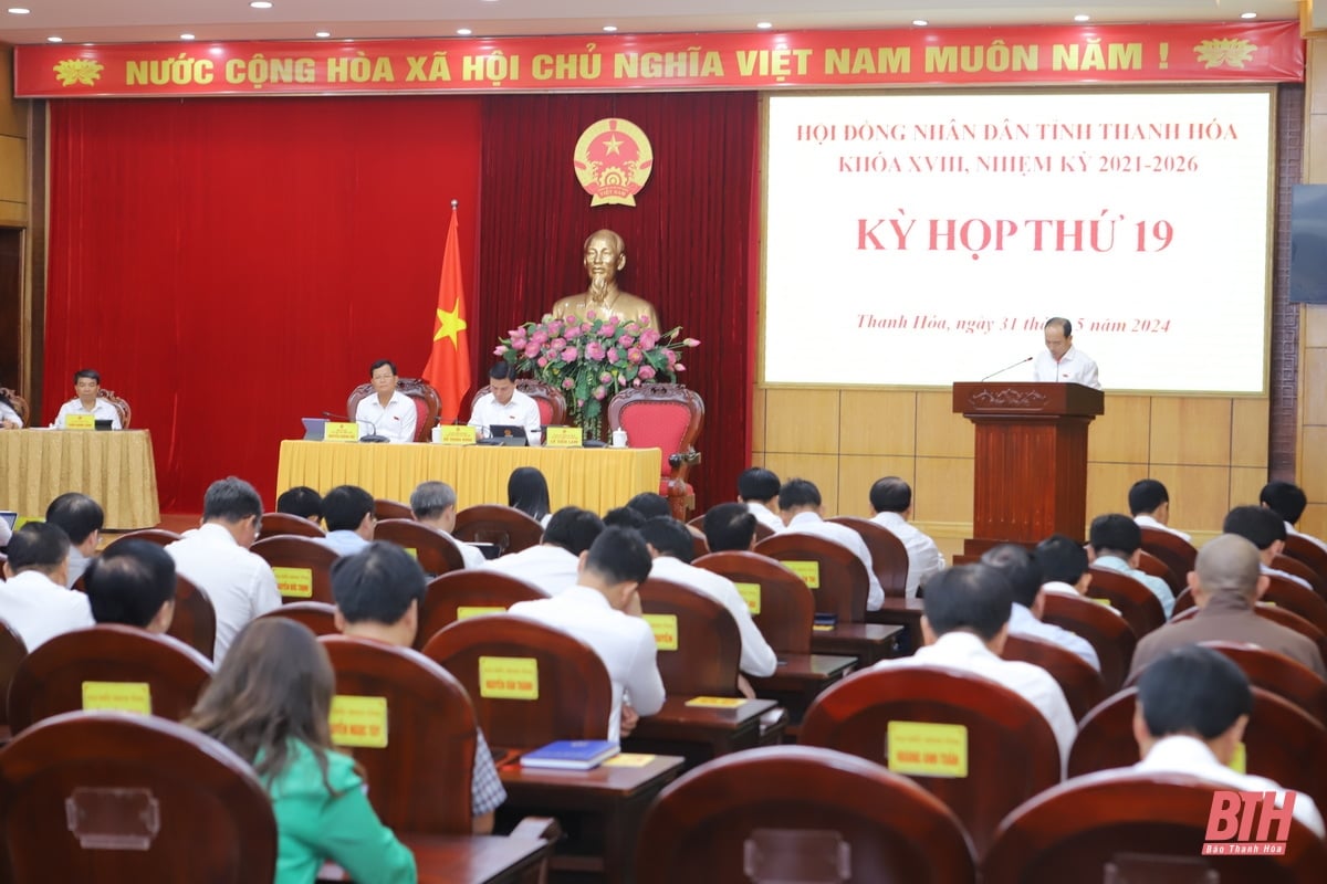 Kỳ họp thứ 19, HĐND tỉnh thông qua 33 Nghị quyết