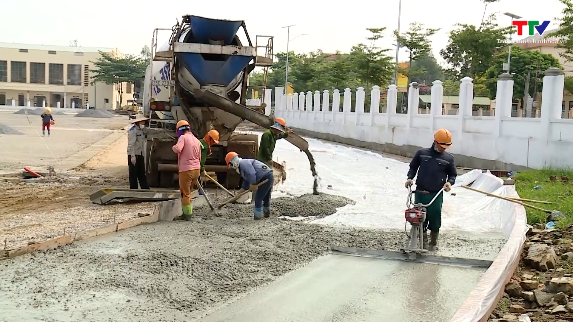 Yên Định đứng đầu các địa phương trong tỉnh về giải ngân vốn tư công- Ảnh 1.