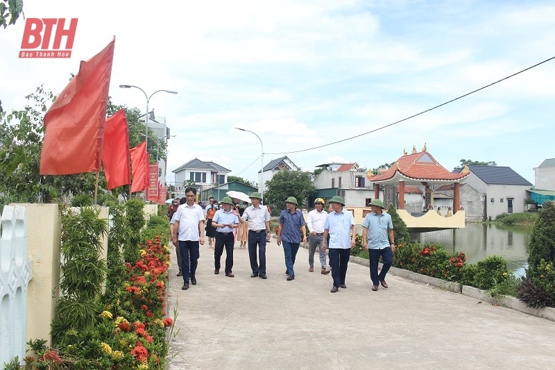 Báo chí phối hợp tuyên truyền góp phần để Triệu Sơn xây dựng thành công huyện NTM nâng cao trong năm 2024