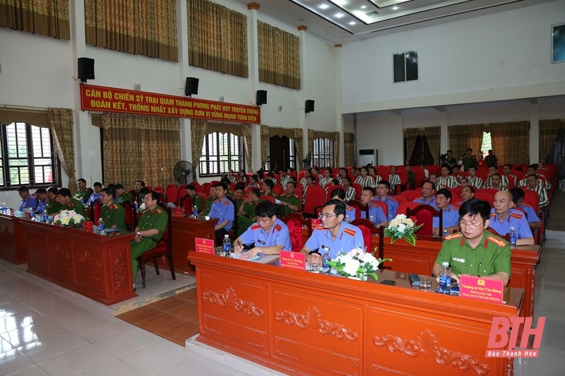 Signing of cooperation agreement between Thanh Hoa Provincial People's Procuracy and prisons located in the area