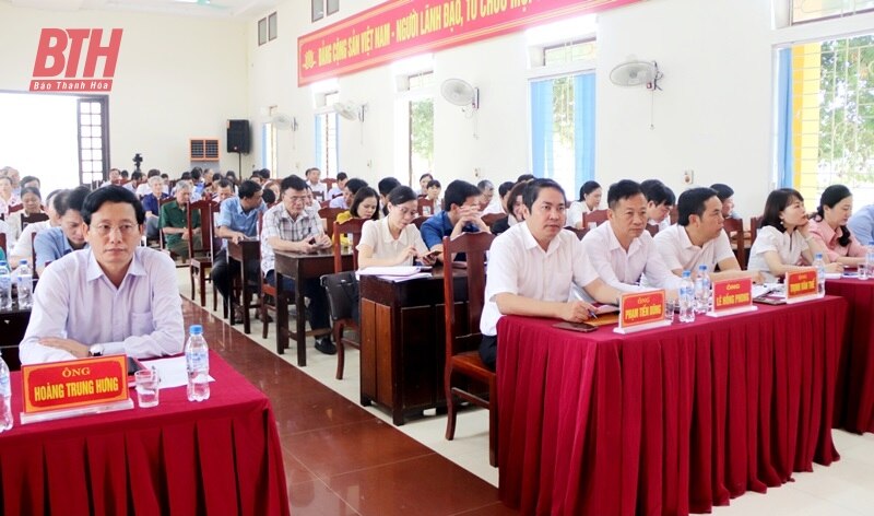 Đại biểu HĐND tỉnh tiếp xúc cử tri tại huyện Yên Định