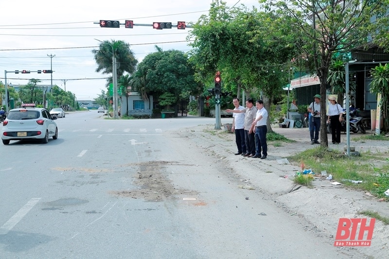 Ban An toàn giao thông tỉnh thăm viếng, hỗ trợ gia đình nạn nhân tử vong do tai nạn giao thông tại TP Thanh Hóa