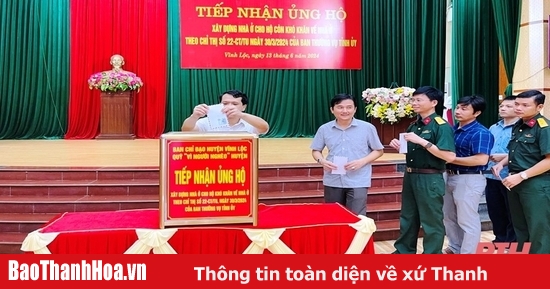 Ủng hộ gần 637 triệu đồng xây dựng nhà ở cho hộ khó khăn