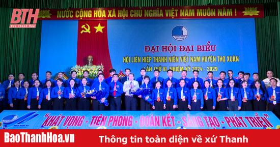 Đại hội đại biểu Hội LHTN huyện Thọ Xuân lần thứ VI, nhiệm kỳ 2024-2029