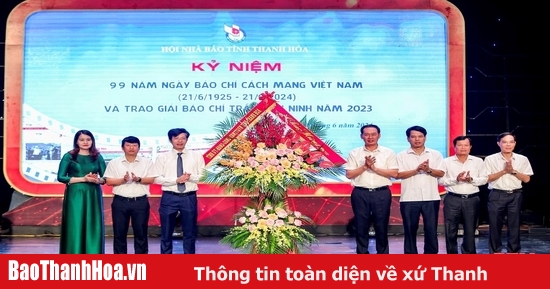 Kỷ niệm 99 năm Ngày Báo chí cách mạng Việt Nam và trao Giải báo chí Trần Mai Ninh năm 2023