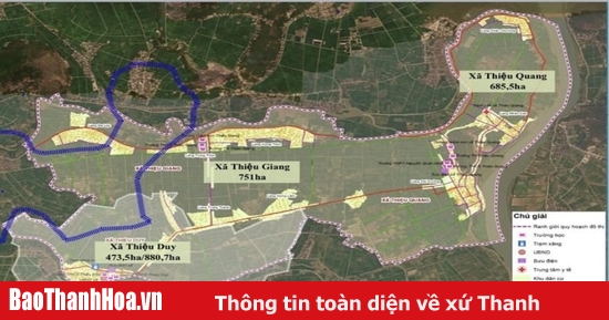 การอนุมัติแผนแบ่งเขตการก่อสร้างขนาด 1/2000 สำหรับสวนอุตสาหกรรม Giang Quang Thinh