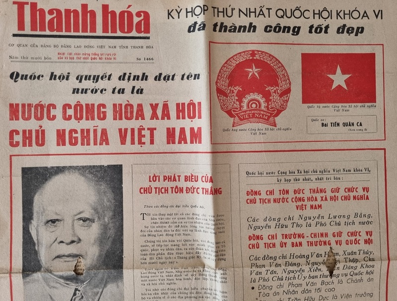 Un contributeur enthousiaste du journal Thanh Hoa