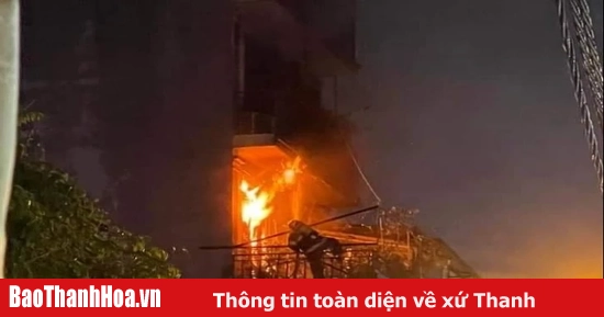 Công điện khẩn của UBND tỉnh Thanh Hóa về phòng cháy, chữa cháy 