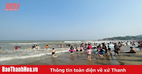 The "heat" of Thanh Hoa's beach resorts