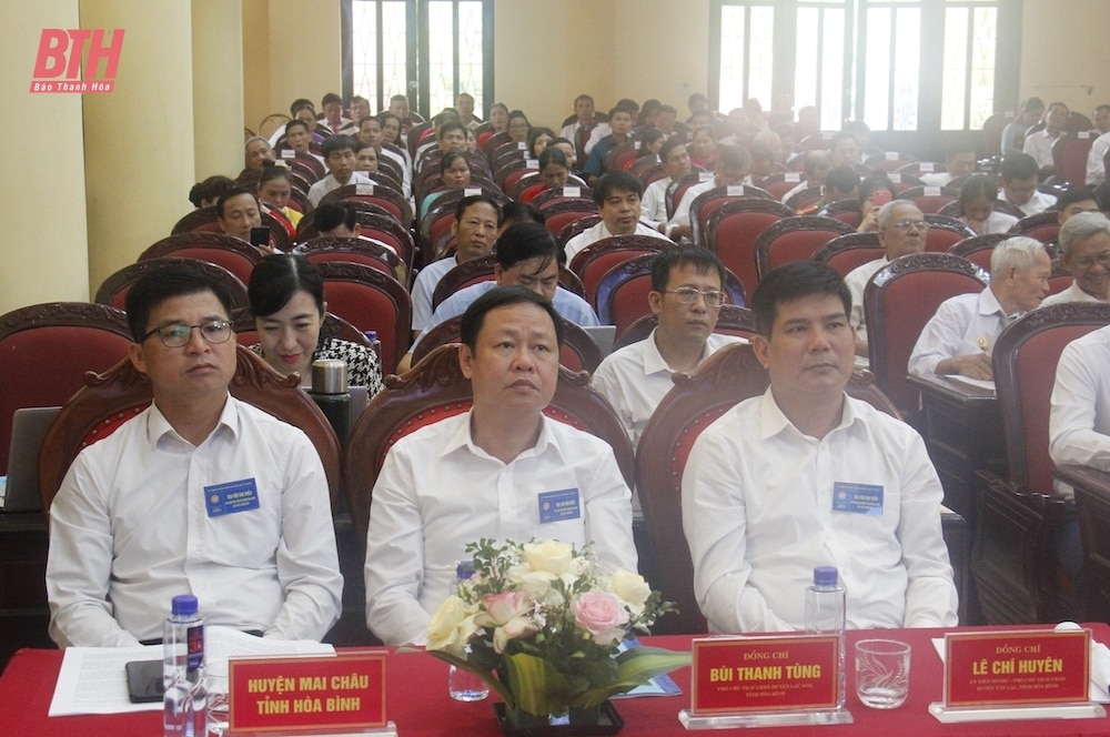 Phó Bí thư Tinh ủy Trịnh Tuấn Sinh dự Đại hội đại biểu các dân tộc thiểu số huyện Bá Thước lần thứ IV