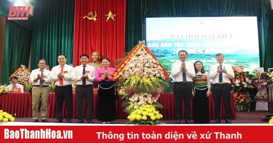 Deputy Secretary of the Provincial Party Committee Trinh Tuan Sinh attended the 4th Congress of Ethnic Minorities in Ba Thuoc District