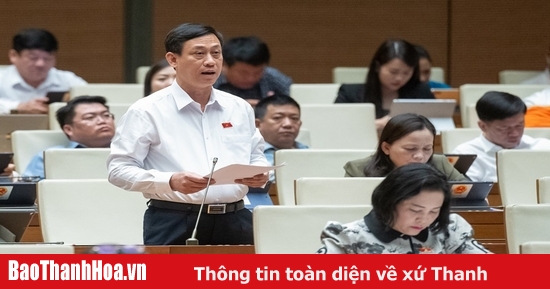 ĐBQH Mai Văn Hải (Đoàn ĐBQH tỉnh Thanh Hóa) góp ý về dự án Luật Quy hoạch đô thị và quy hoạch nông thôn