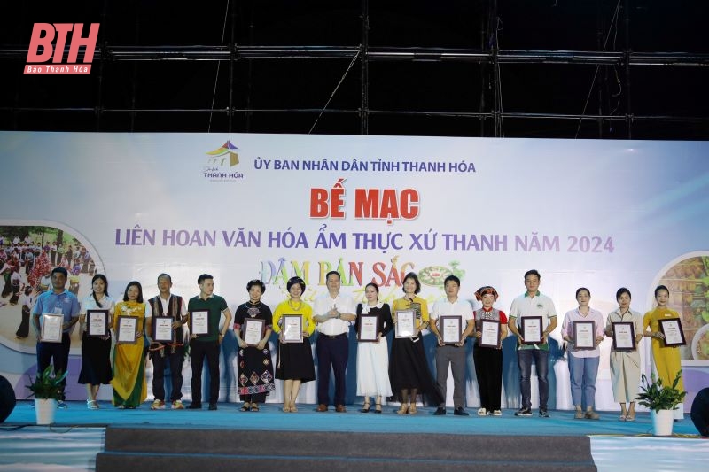 Liên hoan văn hóa ẩm thực xứ Thanh năm 2024 để lại ấn tượng trong lòng du khách 