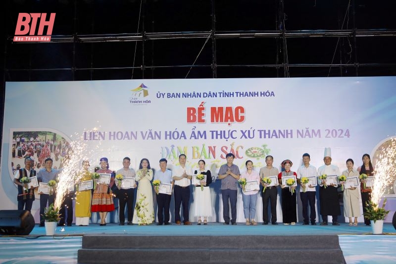 Liên hoan văn hóa ẩm thực xứ Thanh năm 2024 để lại ấn tượng trong lòng du khách 