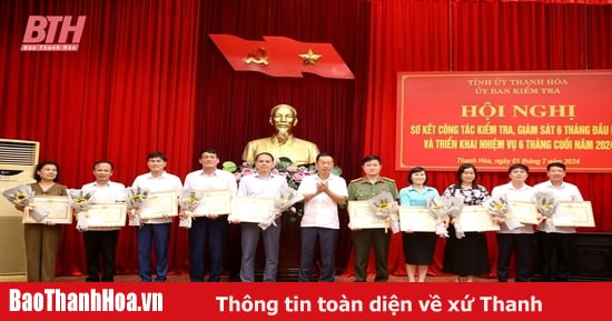 Cấp ủy, tổ chức đảng, Ủy ban Kiểm tra các cấp tiếp tục thực hiện có hiệu quả nhiệm vụ kiểm tra, giám sát