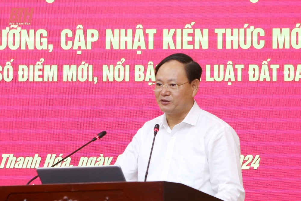 [Cập nhật] - Ban Thường vụ Tỉnh ủy bồi dưỡng, cập nhật kiến thức mới cho cán bộ chủ chốt toàn tỉnh quý II năm 2024