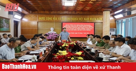 Đình chỉ hoạt động Trang trại chăn nuôi lợn công nghệ cao tại xã Tân Phúc của Công ty Agri-Vina từ 30/7