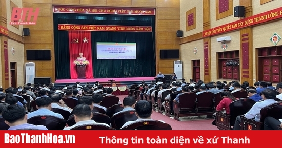 Giao ban tình hình thực hiện xây dựng nông thôn mới tại các huyện miền núi