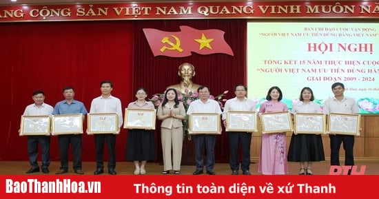 Tiếp tục đẩy mạnh CVĐ “Người Việt Nam ưu tiên dùng hàng Việt Nam”