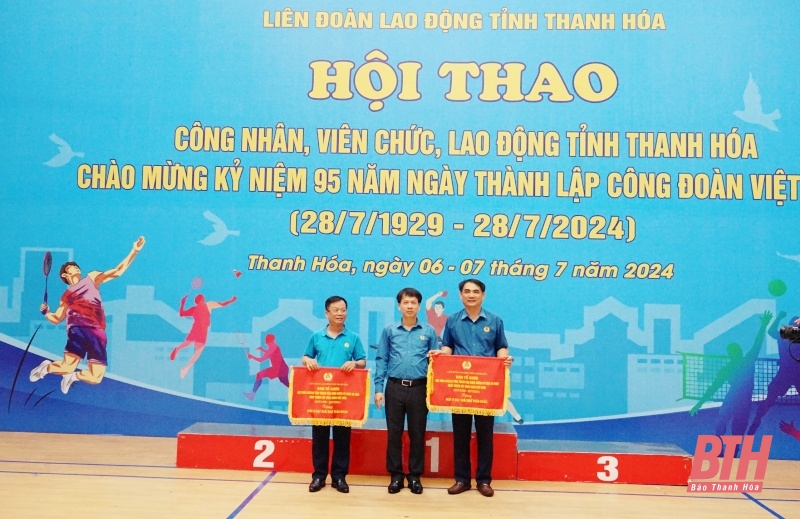 Bế mạc hội thao công nhân, viên chức, lao động tỉnh Thanh Hóa