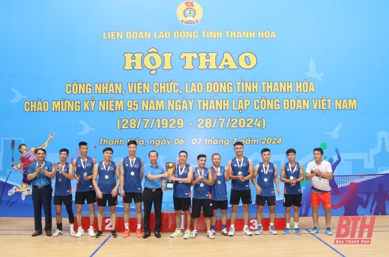 Bế mạc hội thao công nhân, viên chức, lao động tỉnh Thanh Hóa