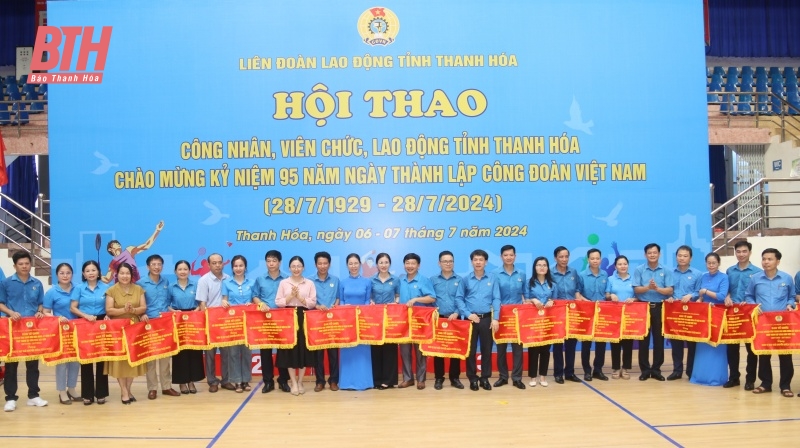 Bế mạc hội thao công nhân, viên chức, lao động tỉnh Thanh Hóa