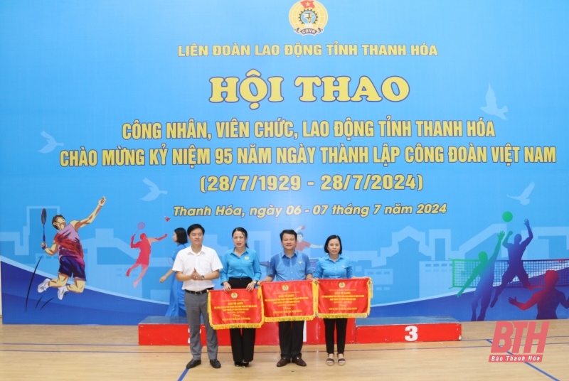 Bế mạc hội thao công nhân, viên chức, lao động tỉnh Thanh Hóa