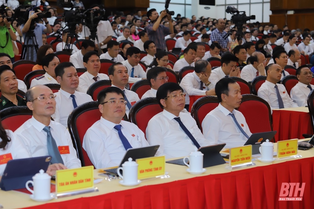 [Update] - Solemn opening of the 20th Session, 18th Thanh Hoa Provincial People's Council