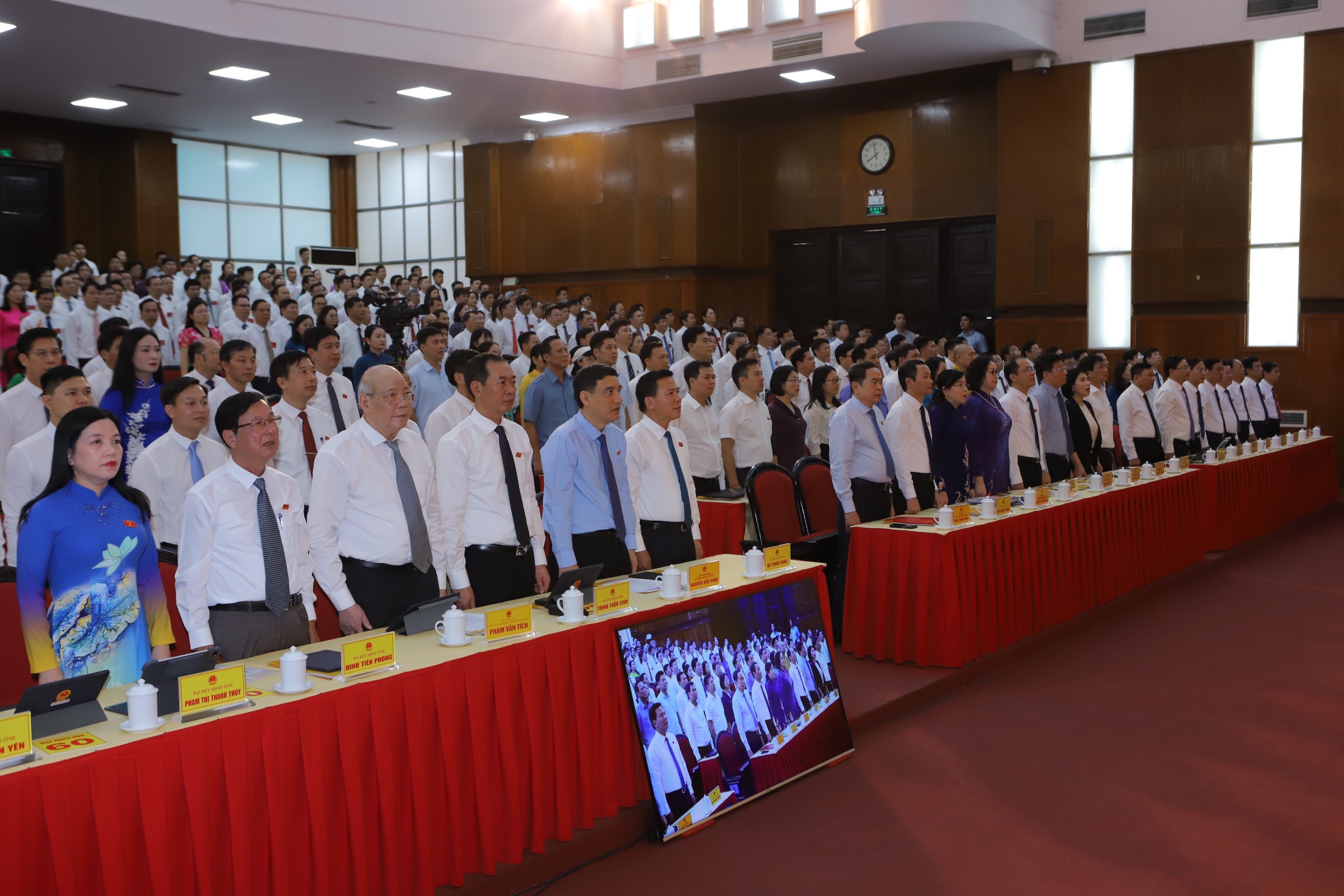 [Update] - Solemn opening of the 20th Session, 18th Thanh Hoa Provincial People's Council