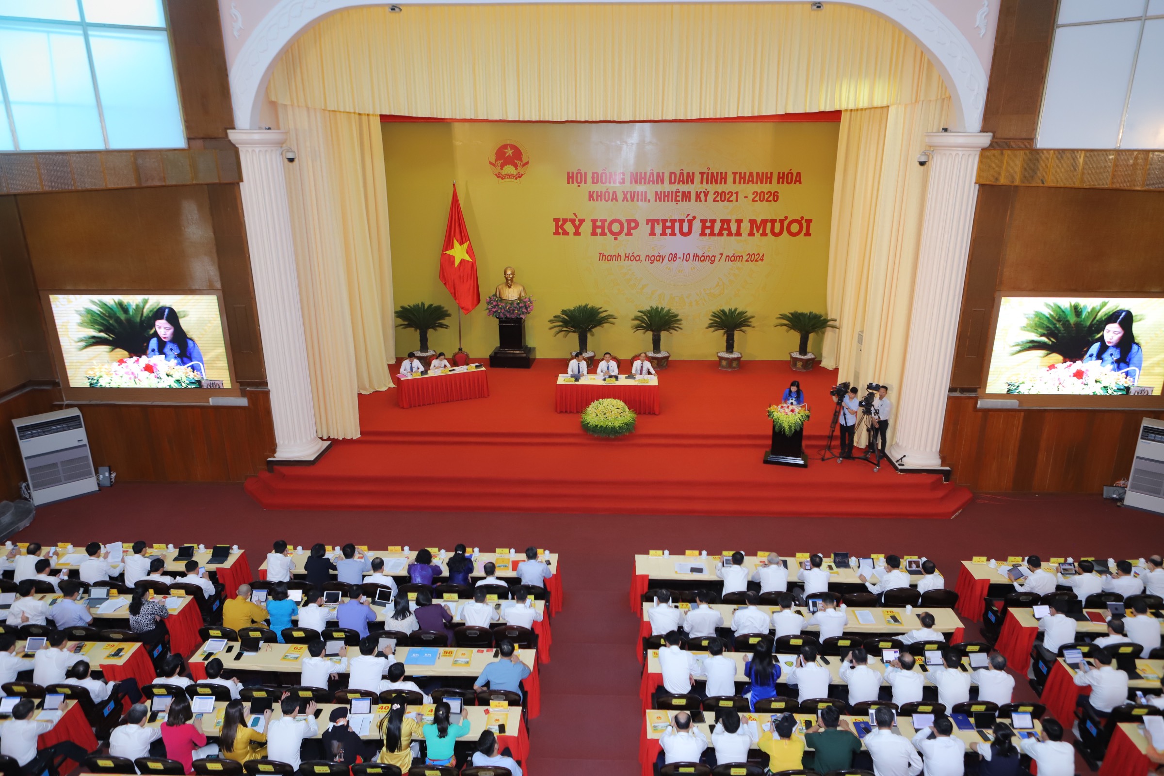 [Update] - Solemn opening of the 20th Session, 18th Thanh Hoa Provincial People's Council