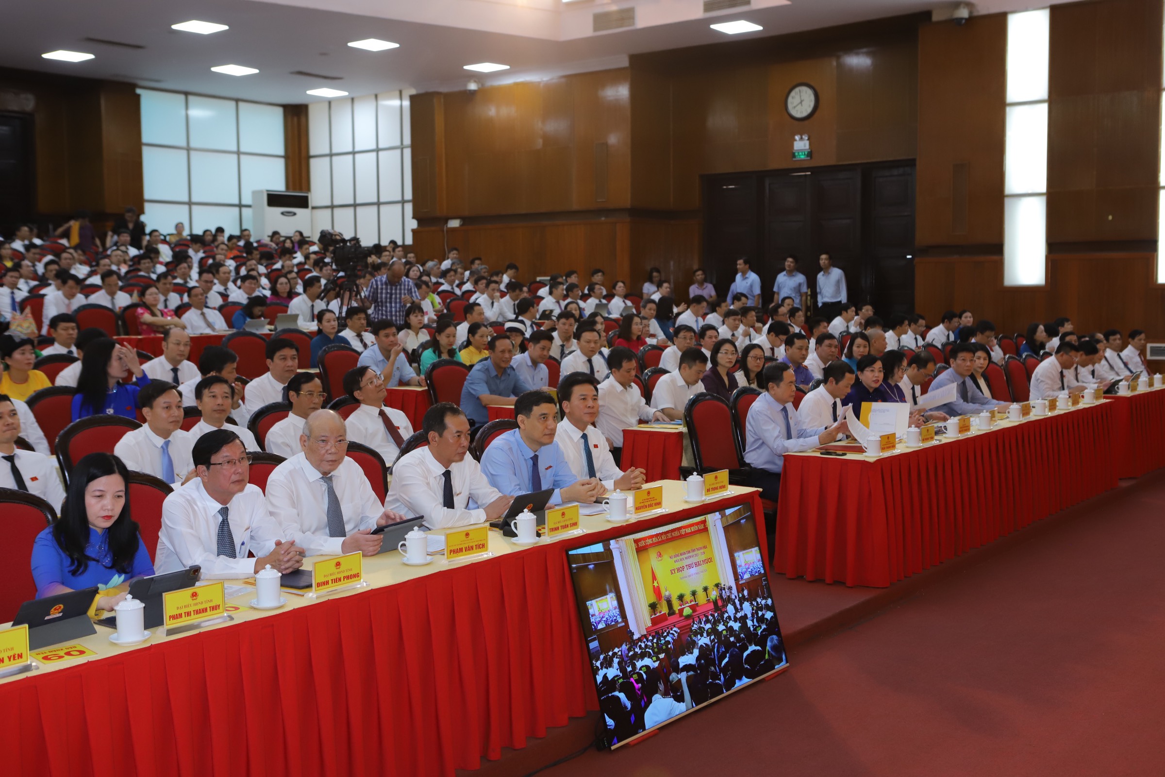 [Update] - Solemn opening of the 20th Session, 18th Thanh Hoa Provincial People's Council