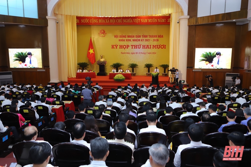 [Update] - Solemn opening of the 20th Session, 18th Thanh Hoa Provincial People's Council