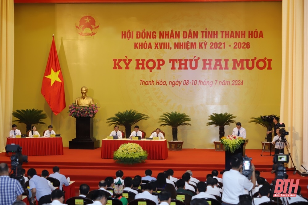 [Update] - Solemn opening of the 20th Session, 18th Thanh Hoa Provincial People's Council