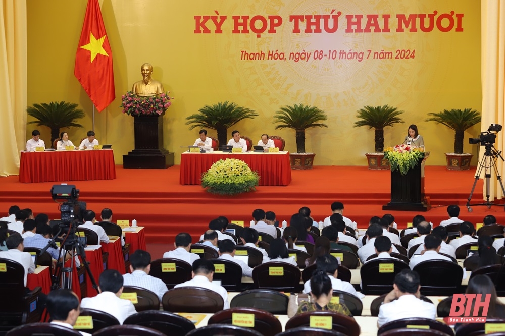 [Cập nhật] - Kỳ họp thứ 20, HĐND tỉnh Thanh Hóa khóa XVIII: Nghe các tờ trình và báo cáo kết quả giám sát