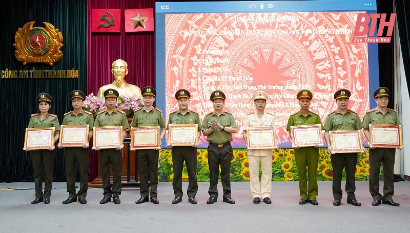 Công an tỉnh sơ kết công tác 6 tháng đầu năm 2024 