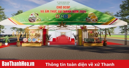 Chợ OCOP và ẩm thực xứ Thanh sẽ được tổ chức tại Quảng trường biển Sầm Sơn từ 21/7 đến 3/8