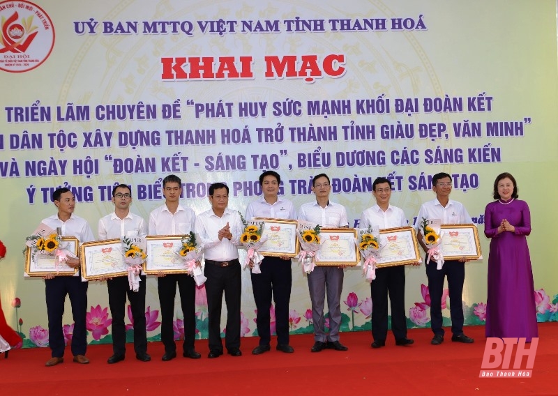 Khai mạc Triển lãm chuyên đề “ Phát huy sức mạnh khối đại đoàn kết toàn dân tộc xây dựng Thanh Hóa trở thành tỉnh giàu đẹp, văn minh ”