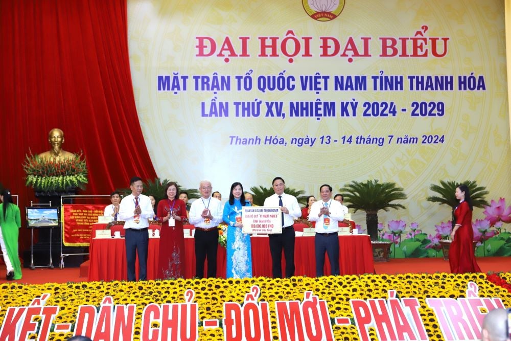 Phiên thứ nhất Đại hội đại biểu MTTQ Việt Nam tỉnh Thanh Hóa lần thứ XV