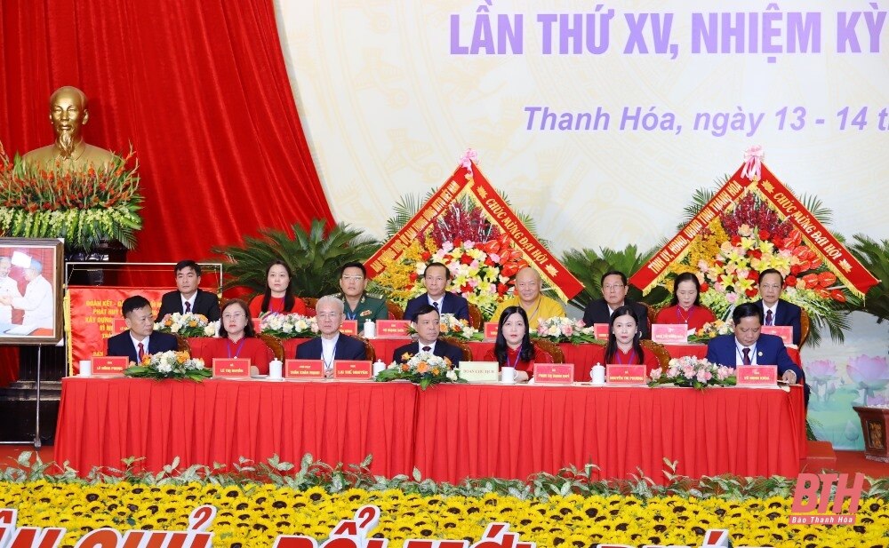 [Cập nhật] - Đại hội đại biểu MTTQ Việt Nam tỉnh Thanh Hóa lần thứ XV, nhiệm kỳ 2024 – 2029