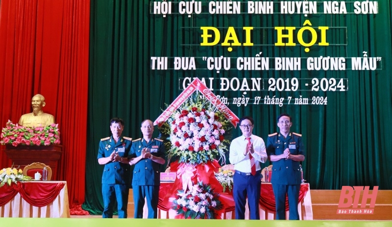 Đại hội thi đua “Cựu chiến binh gương mẫu” huyện Nga Sơn giai đoạn 2019-2024