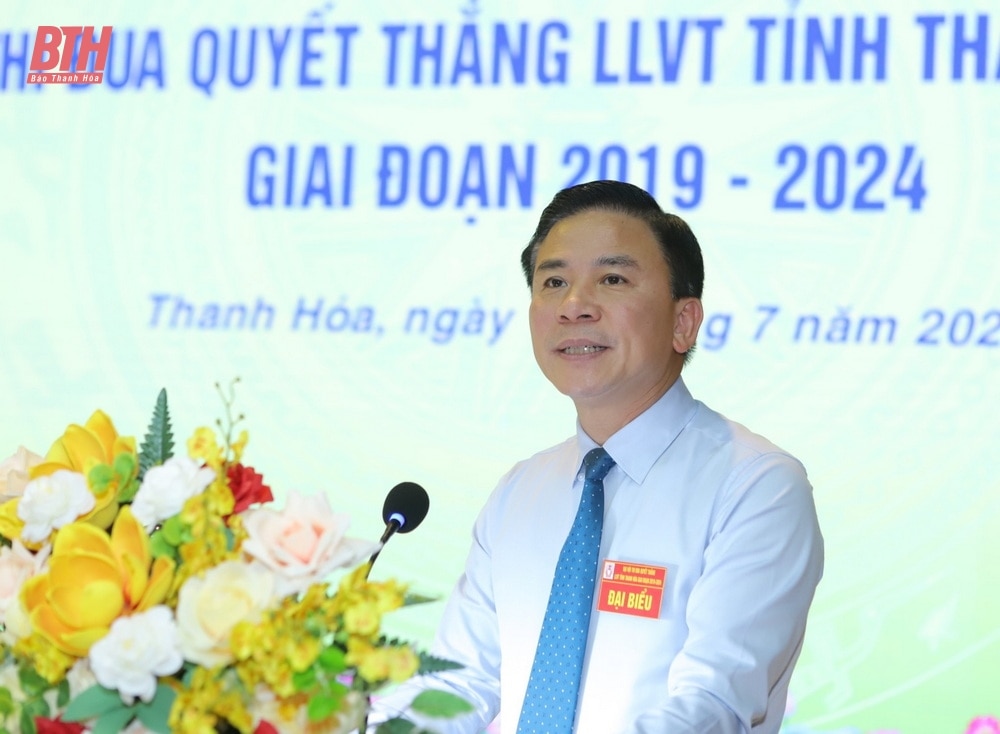 Đại hội thi đua quyết thắng lực lượng vũ trang tỉnh Thanh Hóa giai đoạn 2019-2024