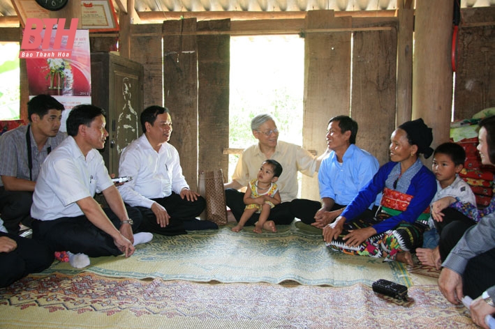 Những hình ảnh về Tổng Bí thư Nguyễn Phú Trọng với Đảng bộ, chính quyền và Nhân dân tỉnh Thanh Hóa