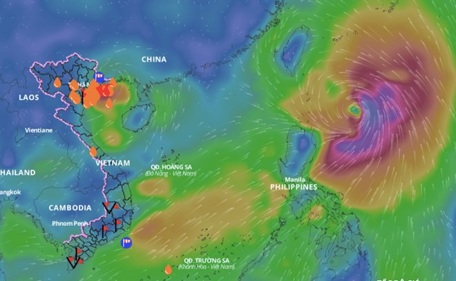 Storm No. 2 causes heavy rain, latest forecast