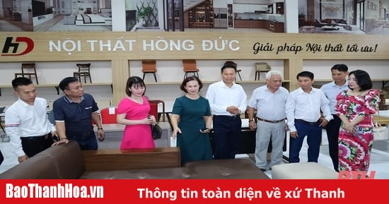 Kết nối cơ hội sản xuất, kinh doanh trong lĩnh vực nội thất và phòng cháy chữa cháy