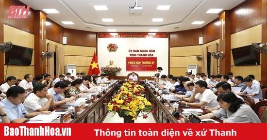 UBND tỉnh đánh giá tình hình kinh tế