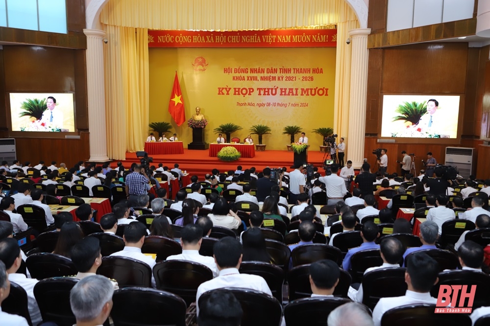 [Update] - Solemn opening of the 20th Session, 18th Thanh Hoa Provincial People's Council