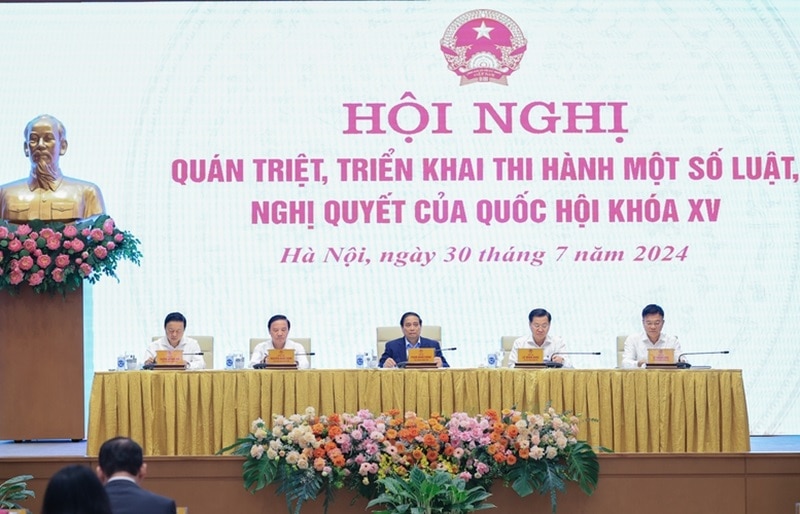 Hội nghị quán triệt, triển khai thi hành một số luật, nghị quyết của Quốc hội khóa XV 